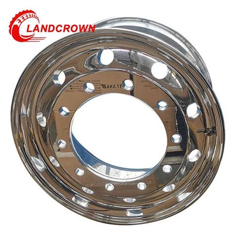 Llanta de rueda de cami&oacute;n de aluminio forjado 22,5x11,75 385/65R22.5 - F&aacute;brica de China