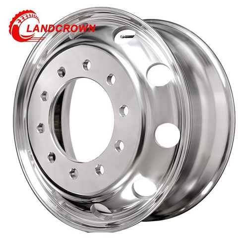 La Chine usine 22,5 x 8,25 jante de camion en aluminium forg&eacute; pour 11R22.5