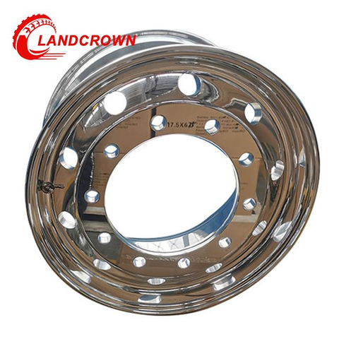 Aro de caminh&atilde;o de alum&iacute;nio forjado China 19,5x14,00 para 445/65R19,5