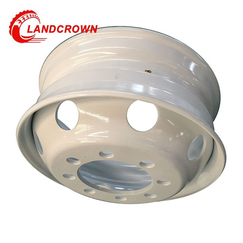 Llanta de rueda de cami&oacute;n de acero sin c&aacute;mara, fabricante chino, 22,5x8,25
