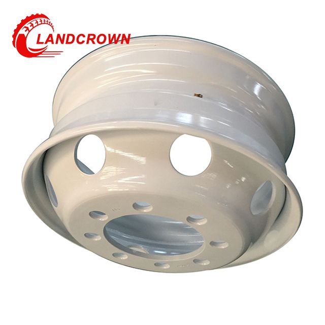 China Fabricante 22,5x8,25 Jante de roda de caminh&atilde;o de a&ccedil;o sem c&acirc;mara de ar
