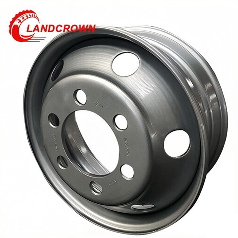 Llanta sin c&aacute;mara de acero 19.5x7.5 de f&aacute;brica de llantas de ruedas de camiones de China