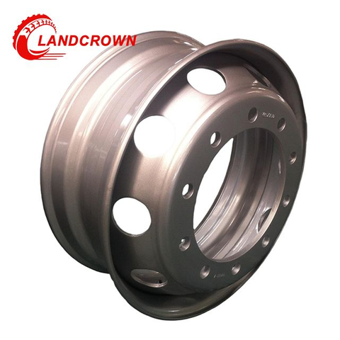 Llanta de rueda de cami&oacute;n de acero sin c&aacute;mara 22,5x7,50 de f&aacute;brica de China