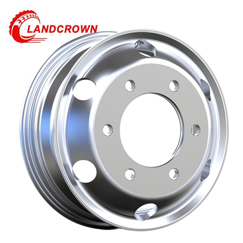 الصين مصنع 16x5.5 حافة شاحنة الألمنيوم المزورة لـ 215 / 85R16