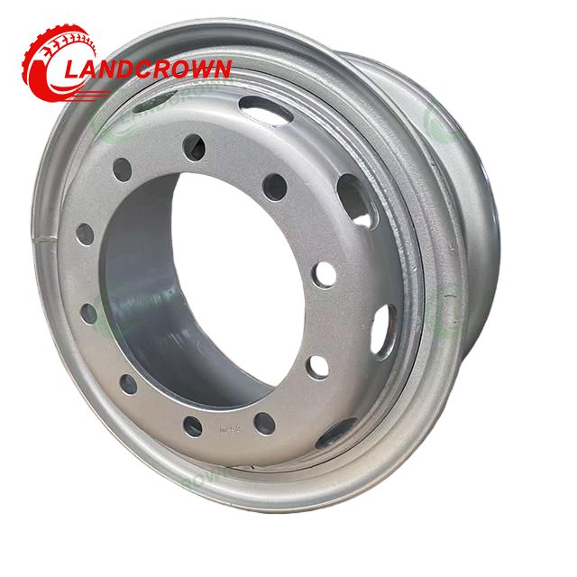 F&aacute;brica de aro de roda de a&ccedil;o para caminh&atilde;o na China Aro de tubo 9.00V-20