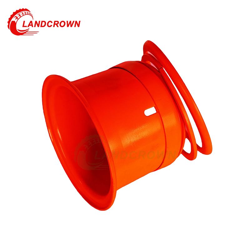 Llantas de rueda de carretilla elevadora con anillo de bloqueo 6.5-20 para neum&aacute;ticos s&oacute;lidos/neum&aacute;ticos 8.25-20