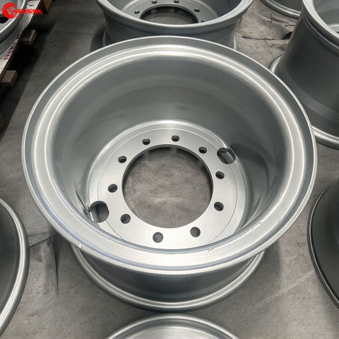 حافة العجلة الفولاذية للشاحنة الثقيلة 12.00x21 إطار الشركة المصنعة في الصين 425/85R21